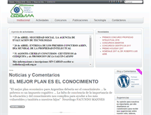 Tablet Screenshot of cedi.org.ar